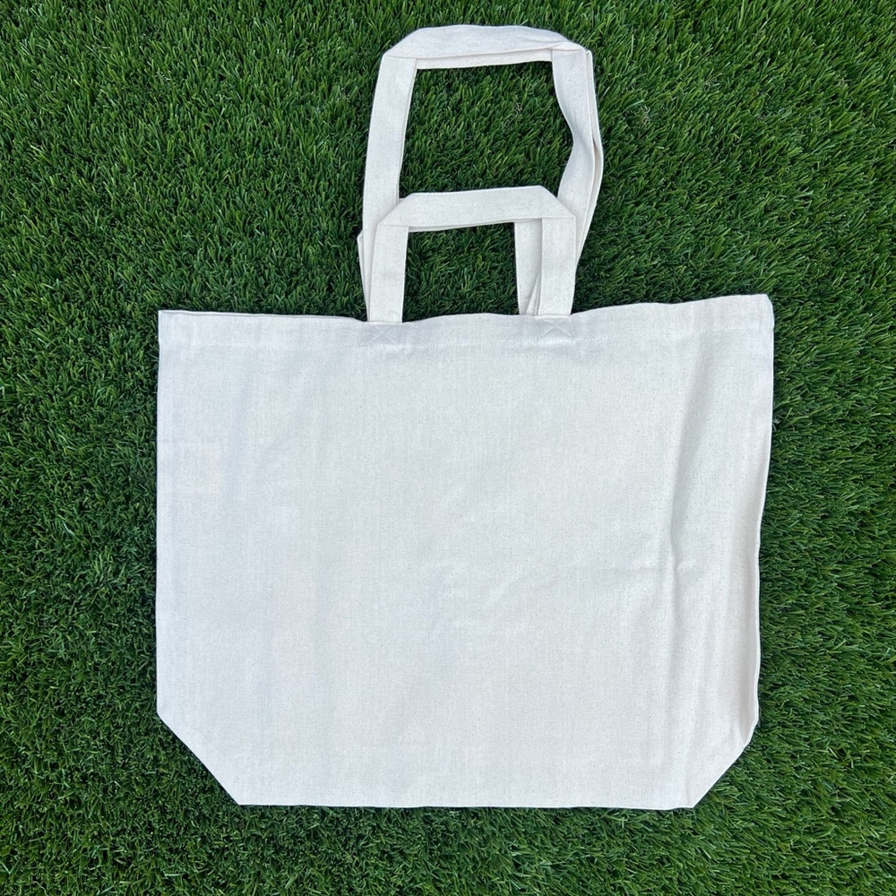 NEW Double Handle Organic Cotton Tote Bag with DIHP Desert Horse Park logo - Picture 3 of 4